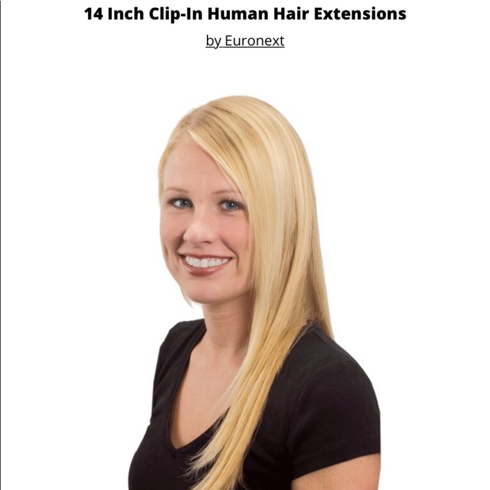 14” Clip In Hair Extensions